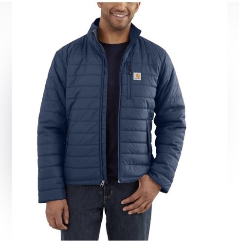 Carhartt Gilliam Rain Defender Relaxed Lightweight Insulated Jacket Blue Large
