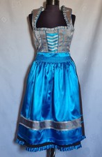 DRESS VINTAGE AUTHENTIC LANDHAUS TRACHTEN OKTOBERFEST DIRNDL WOMENS US 6 EU 34