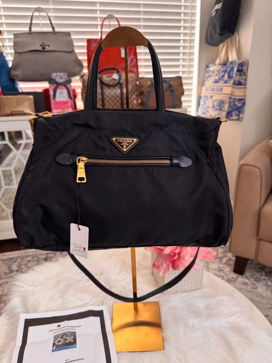 PRADA Tessuto Zip Tote Bags & Handbags for Women for sale | eBay