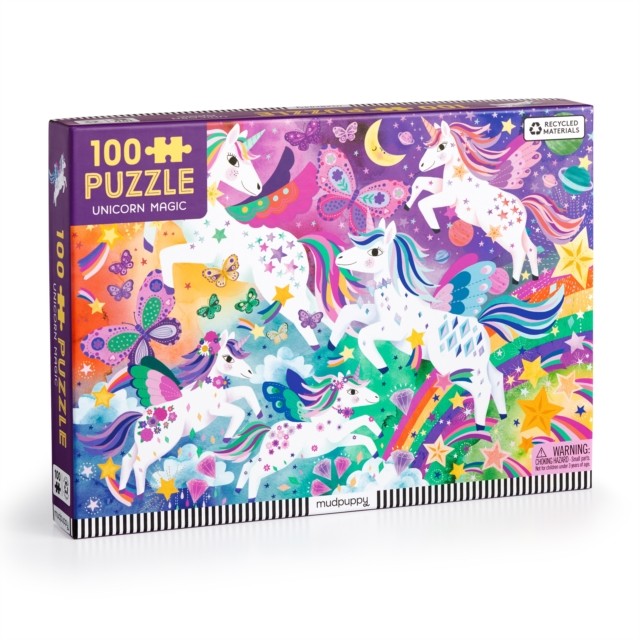 Unicorn Magic 100 Piece Puzzle by Mudpuppy (Jigsaw)