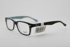 NEW RAY-BAN JUNIOR RB 1531 3701 HAVANA BLUE TEAL AUTHENTIC EYEGLASSES 48-16