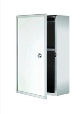 Croydex Trent Stainless Steel MedicineCabinet Lockable. New. Rrp 60£+