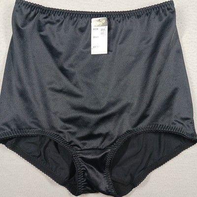 Rago NEW YORK Light shaping Panty Brief  Style 511 Black 4X/38 Fringe Made  USA