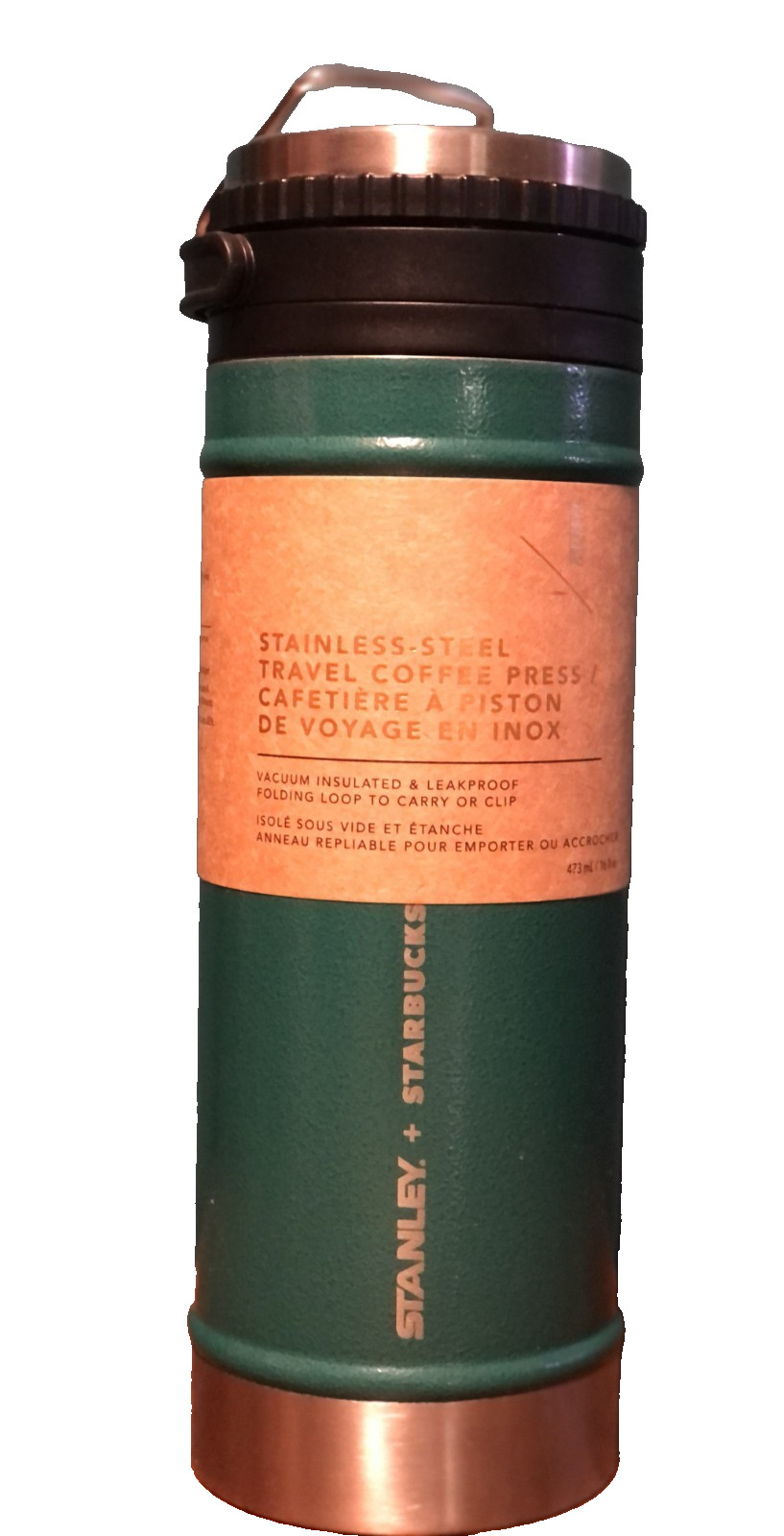 New Green Starbucks Stanley 16oz Vacuum Insulated Travel Cof