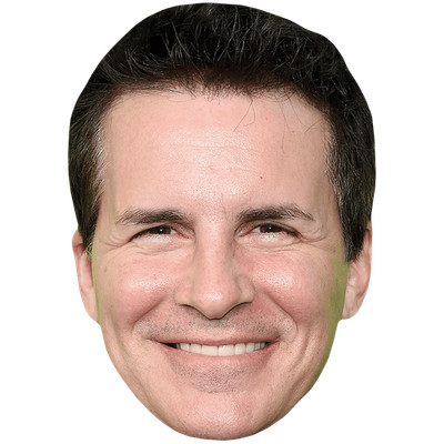 Hal Sparks (Smile) Celebrity Mask, Flat Card Face, Fancy Dress Mask