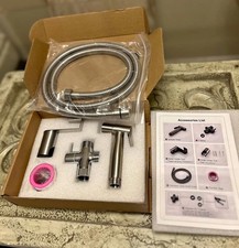 Stainless Steel Toilet Bidet Spray Handheld Shattaf Bathroom Sprayer Shower Head