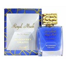 Surrati Royal Musk Blueberry Grapes Eau De Parfum 100ml | Premium Super Rich