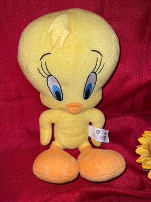 Looney Tunes Tweety Pie Warner Bros 12 Zoll Plüsch Beanie Spielzeug Zeichentrickfigur