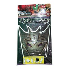 STICKER The Transformers Decepticons Large Puffy Raised One 1 Item Sealed
