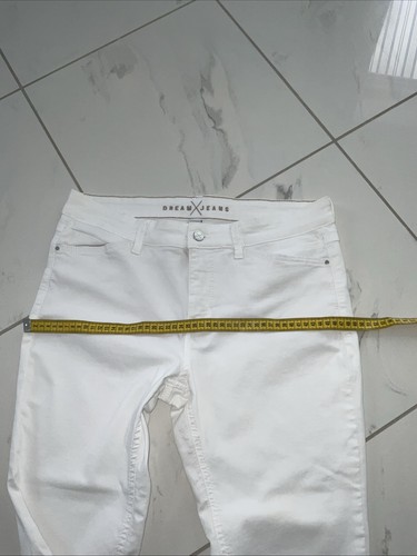Mac DREAM JEANS Stretch Jeans/Hose WeißGr.42/L-XL Knöchellang.Skinny.Top Zustand - Bild 7 von 10