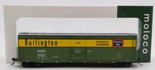 Moloco 42011-02 HO Scale RBBQ 50' Box Car #79954 LN/Box
