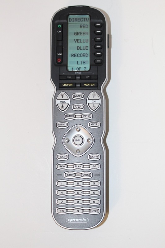 Universal Remote Control URC Model: Genisis MX-900