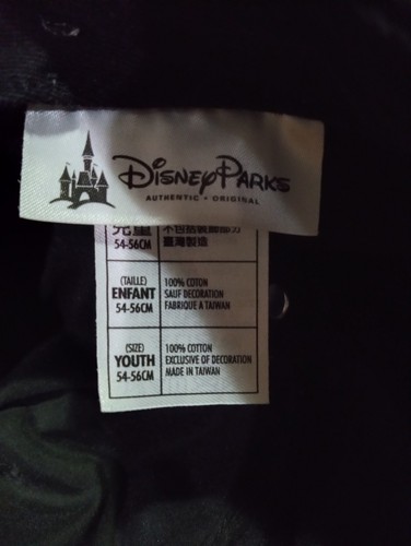 Disney Star Wars REBEL schwarz mit weißer Mütze Kappe Druckknopflasche rotes Emblem Jugend EUC - Bild 10 von 10