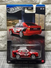Hot Wheels Silver Series 5/5 '84 Audi Sport Quattro Red