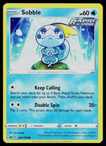 sobble pokemon card price Sobble Pokemon Card