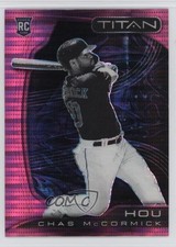 2022 Panini Chronicles Titan Pink Pulsar Prizm Chas McCormick #19 rs2