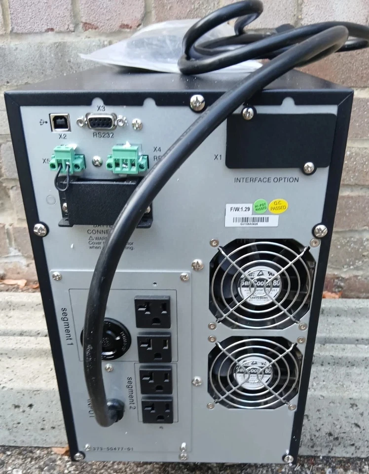 EATON 9130 TOWER UNINTERRUPTIBLE POWER SUPPLY PW9130L3000T-XL 2700W 3000 VA - Image 4 of 4