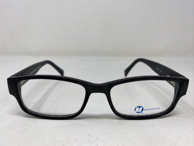 Modern Optical URBAN BLACK MATTE 51-17-140 Full Rim Eyeglasses Frame KO45