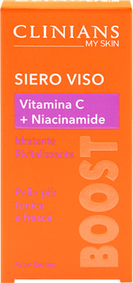 CLINIANS FACE SERUM VITAMIN C + NIACINAMIDE MOISTURIZING REVITALIZING 30ML
