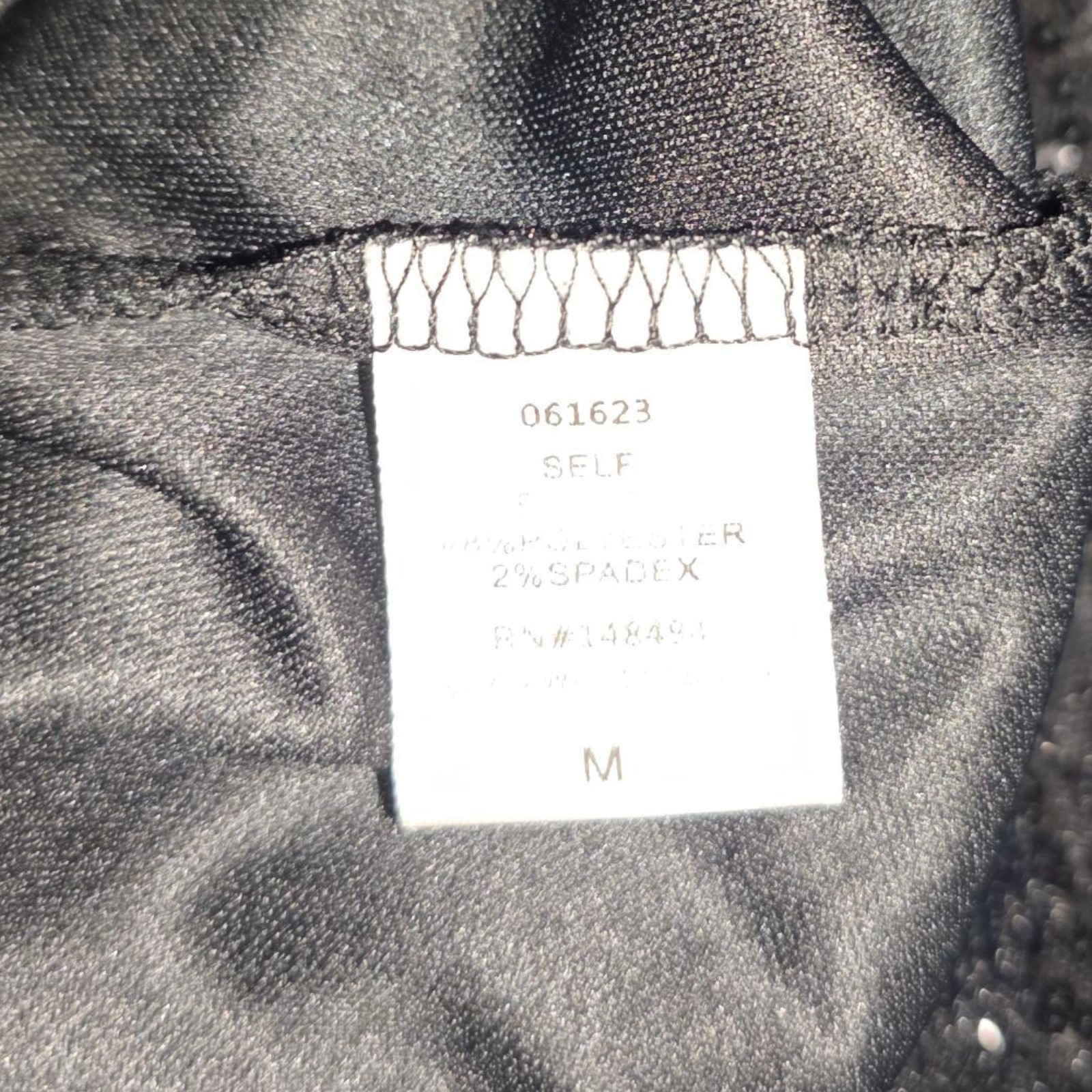 Women's Adjustable Strap Black Lined Sequin Dress… - image 6