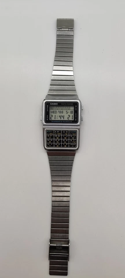 Orologio Casio DBC-610 Data Bank Telememo Calcolatrice Vintage made in Japan 1985 - Immagine 4 di 4