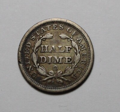 1857 O Seated Half Dime OM93 | eBay