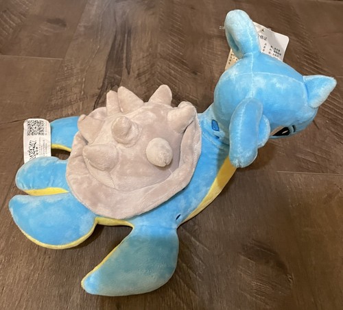 1997 Pokemon Blue LAPRAS Plush 9” Inch Duoduobao Stuffed Animal New w/ Tag - Picture 9 of 24