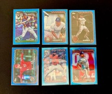 2024 Topps Update Blue Foil  (6) Rookies, Vets, card Lot!  Free Shipping!