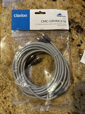 Clarion CMC-GRYAIC2-18 18' 2 Channel Marine Grade RCA Style Audio Interconnect
