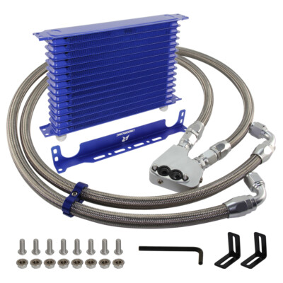 15 REIHIGER ÖLKÜHLER KIT FÜR CORVETTE C5 C6 C7 CADILLAC LS1 LS2 LS3 4.8L 6.0L
