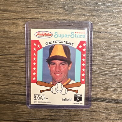 1986 True Value Hardware Super Stars Steve Garvey #2 of 30 Padres!!!