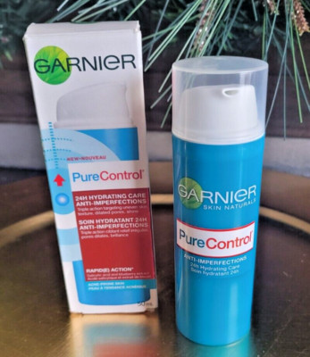 New in box Garnier pure control Anti Imperfections 50ml