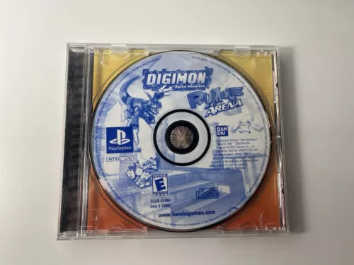 Tested Digimon Rumble Arena Sony PlayStation 1 PS1 Case And Game No Manual