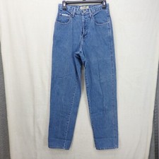Vintage Guess Jeans Size 28 90s Classic Blue Wash Slight Taper Button Fly USA