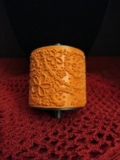 Stampin Up Stampin Around Retired 2 1/4 " Large Rubber Stamp Wheel Rollers 2 Lot