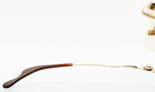 Colani Design Glasses Frame 1002 57 16 140 Luxury Gold Metal Eye Japan 1980s - Picture 5 of 10