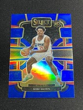 2023-24 Panini Select KOBE BROWN Rookie RC Los Angeles Clippers #79 Blue Prizm