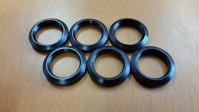 6  Crush Washers for.223 5.56 Muzzle Brake 1/2x28  Barrel USA MADE! Free Ship!!