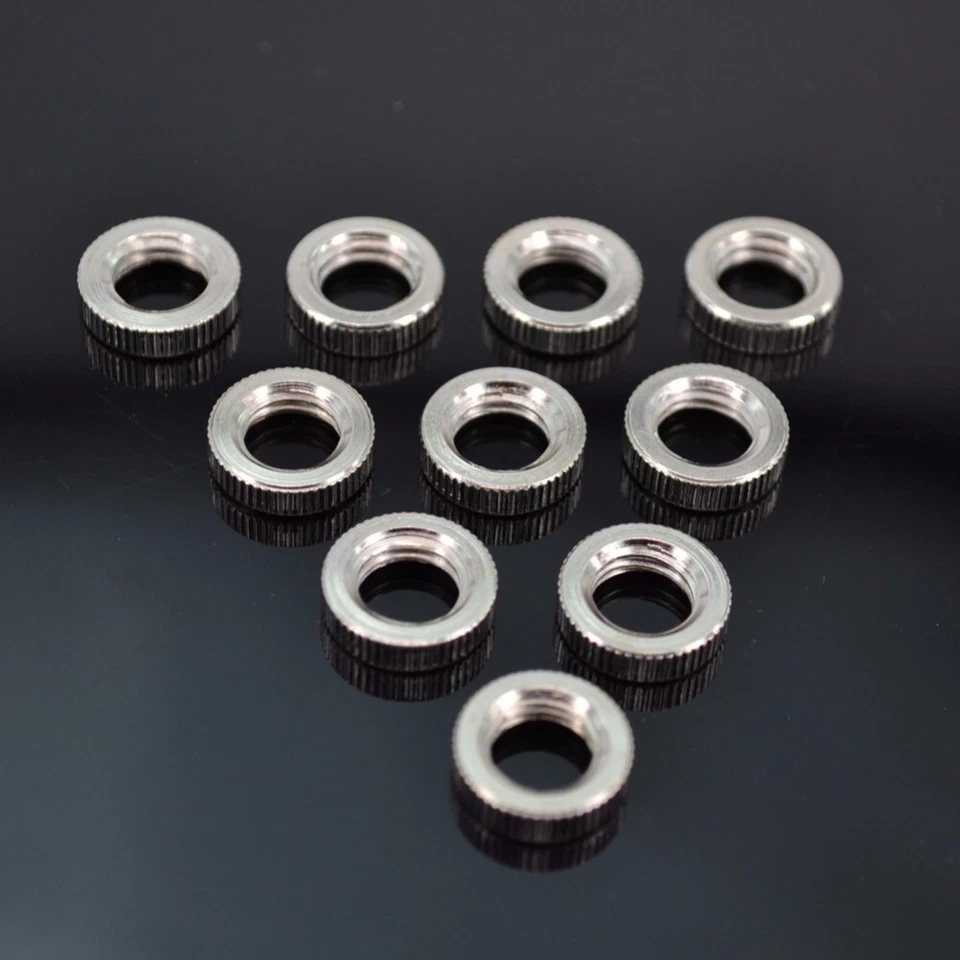 LEISURELITE 10 x Edelstahl Bank Stick Bissanzeiger Sicherungsmuttern.