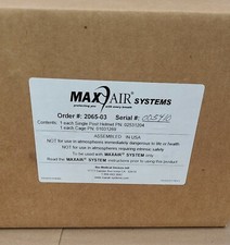 New Maxair CAPR systems Single post Helmet Item # 02531204 & Cage Item# 01031269