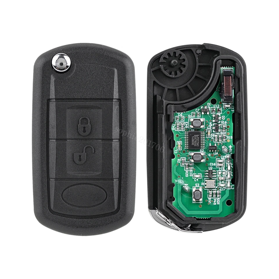 2 Replacement For Land Rover LR3 Range Rover Sport 05-09 Remote key Fob HU101 - Image 4 of 4