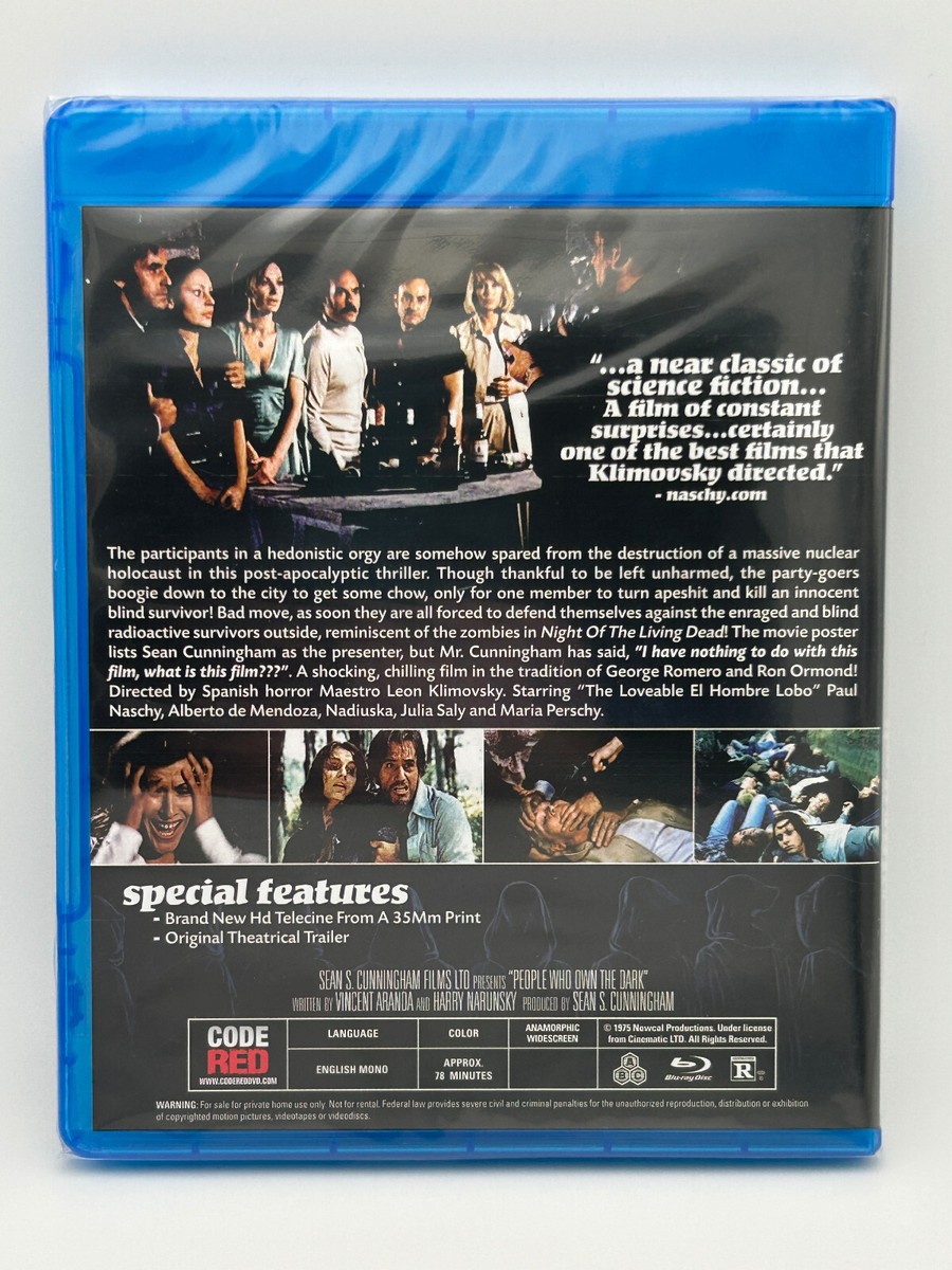 The People Who Own the Dark (1976) Blu-ray Code Red Post