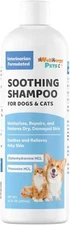 Wellnergy Pets Soothing Shampoo for Dogs and Cats(16 oz),Shampooing & Washing