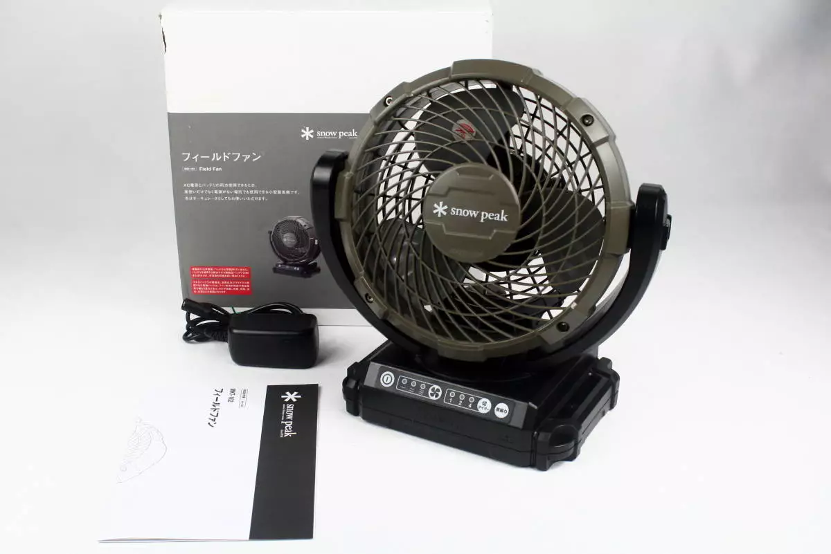 snow peak Makita Field Fan MKT-102 with AC Adapter Brown From ...