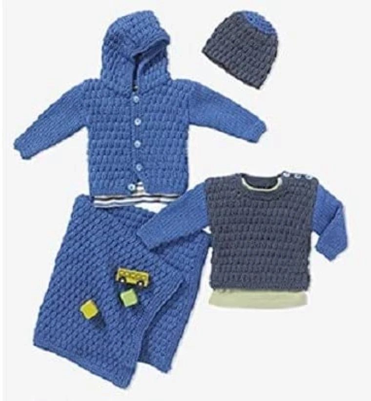 Sirdar Strickanleitung - Sirdar No.1 Chunky, Babykleidung 5187