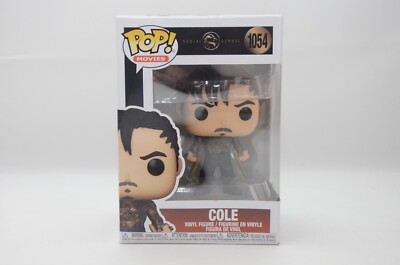 Funko Pop Mortal Kombat Cole #1054 Movies New in Box