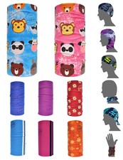 FIZAN multifunction headscarf 48x24 cm unisex KIDS tube scarf shawl bandana