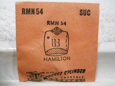 SUC RMN54 Watch Crystal For Hamilton Clara - 13.3 x 13.3 mm Replacement / Repair