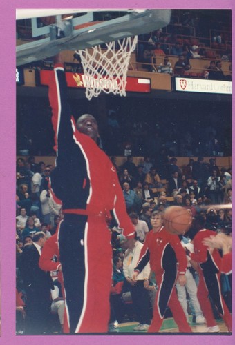 REAL PHOTO LOT 12) 1992+/- MICHAEL JORDAN PAXSON CELTICS GARDEN WARM-UPS *TPHLC - Picture 8 of 10