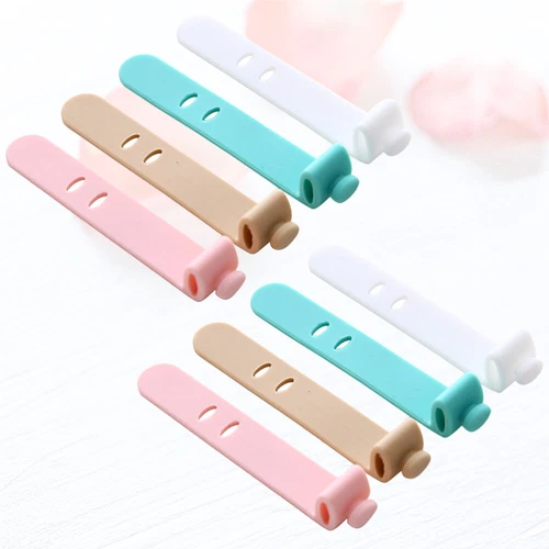  32 Pcs Silikonfixierband Geräte Des Gerätekabels Halter Für Kabelbinder